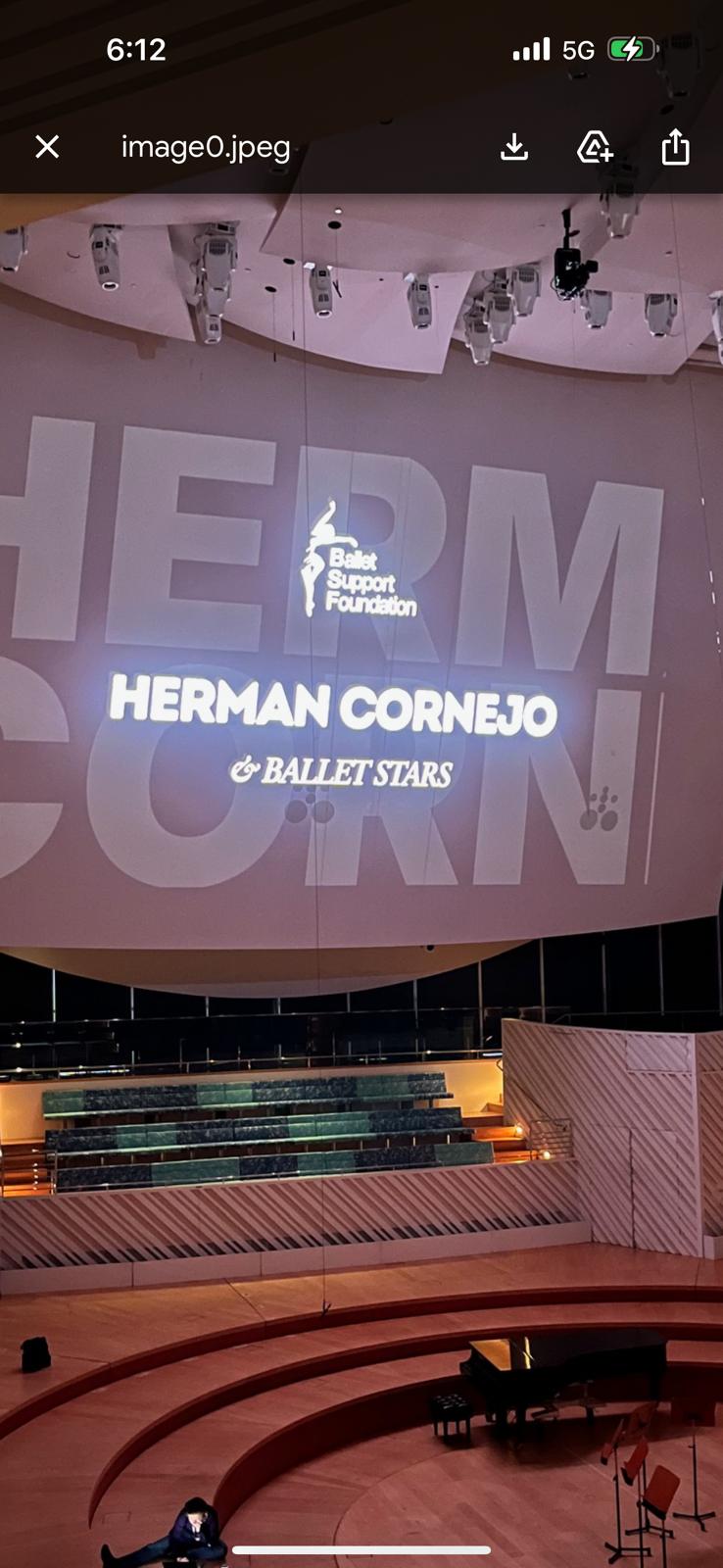 5.⁠ ⁠Herman Cornejo and Ballet Stars. New World Center, Miami, Florida, (February 2025)